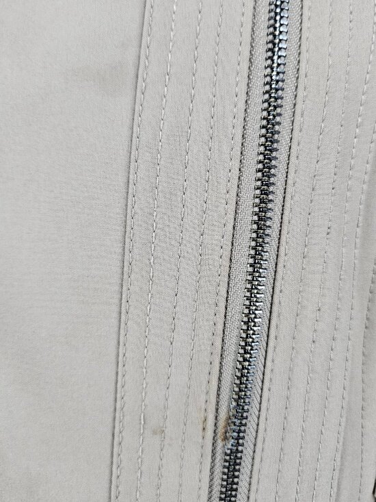 Nicole Miller Tan Leopard Removable Hood Belted Trench Soft Shell Long Coat S - Picture 5 of 16